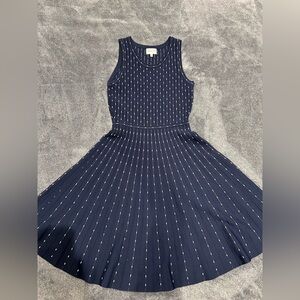 Milly Navy Knit Dress